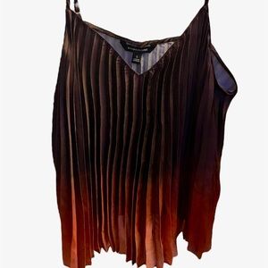 Banana Republic Ombre Pleated Camisole Top Size S